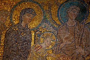 Mosaic Fragment of the Adoration of the Magi by Unknown